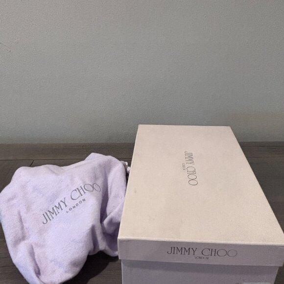 Jimmy Choo Pavel Crystal Sandals - Picture 15 of 16